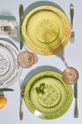 Gone Riding Dessert Plates Yellow | Set of 2