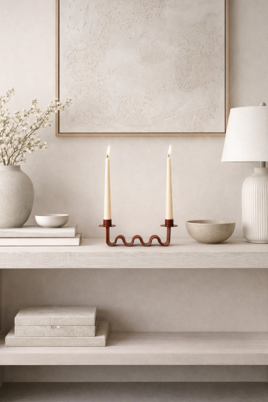 Helen Candle Holder | Red