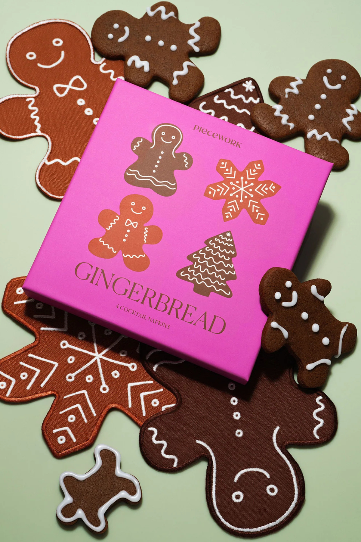 Gingerbread Cocktail Napkins