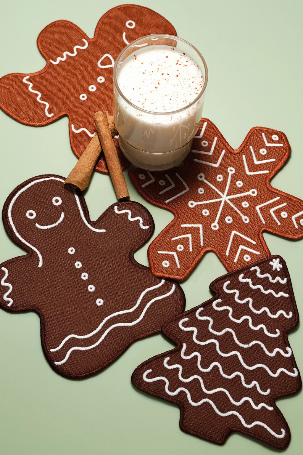 Gingerbread Cocktail Napkins