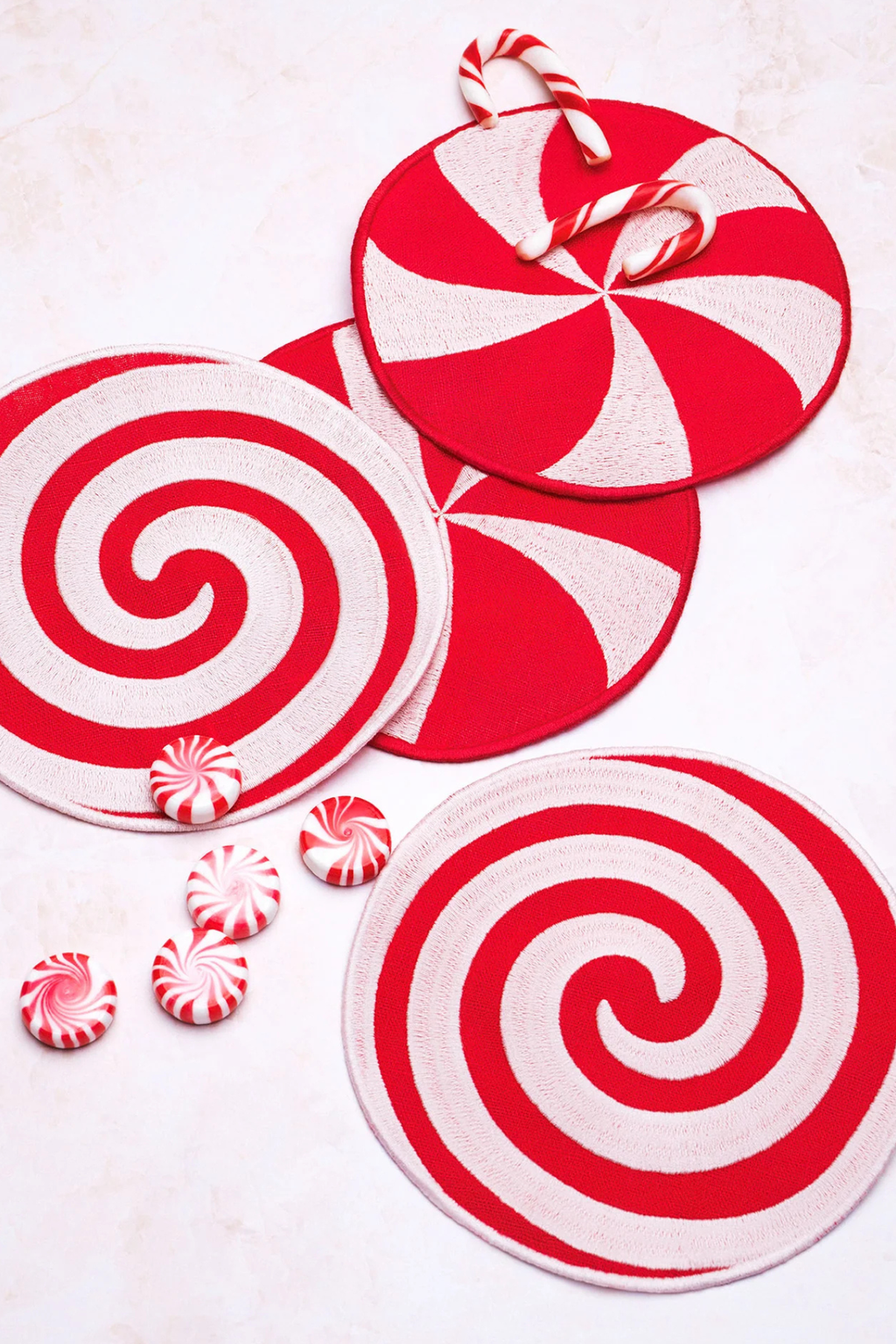Peppermint Cocktail Napkins