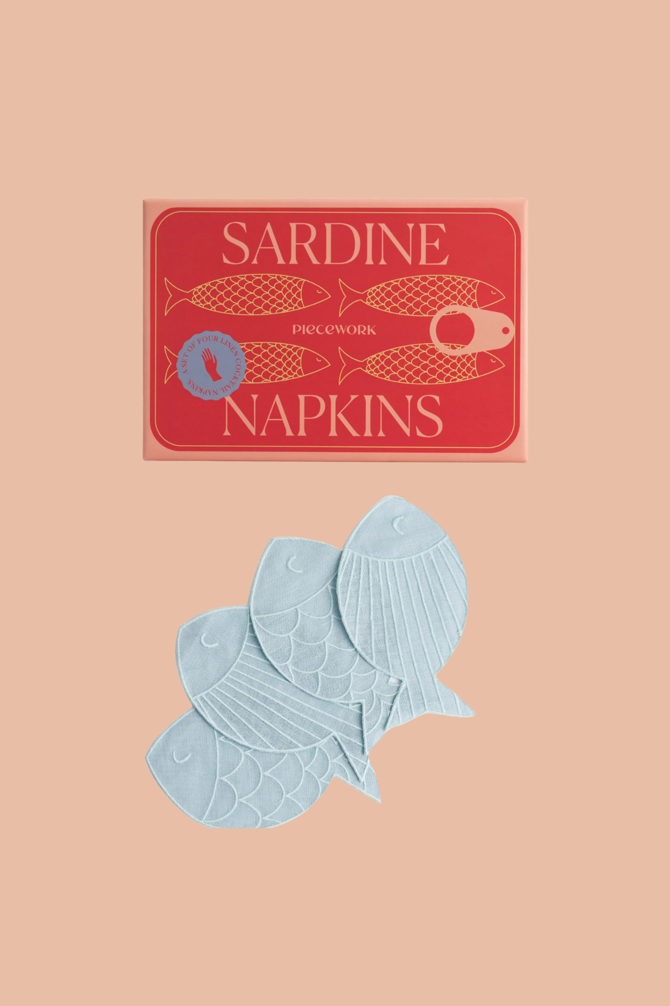 Sardine Cocktail Napkins
