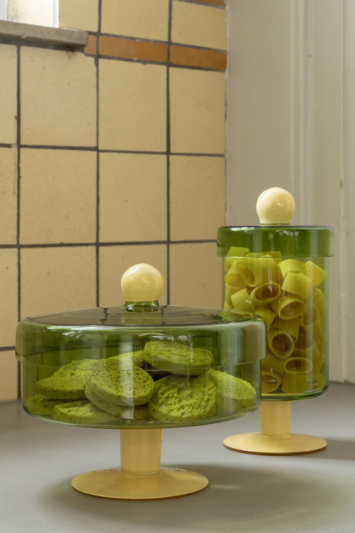 Jar Duo Tall | Green