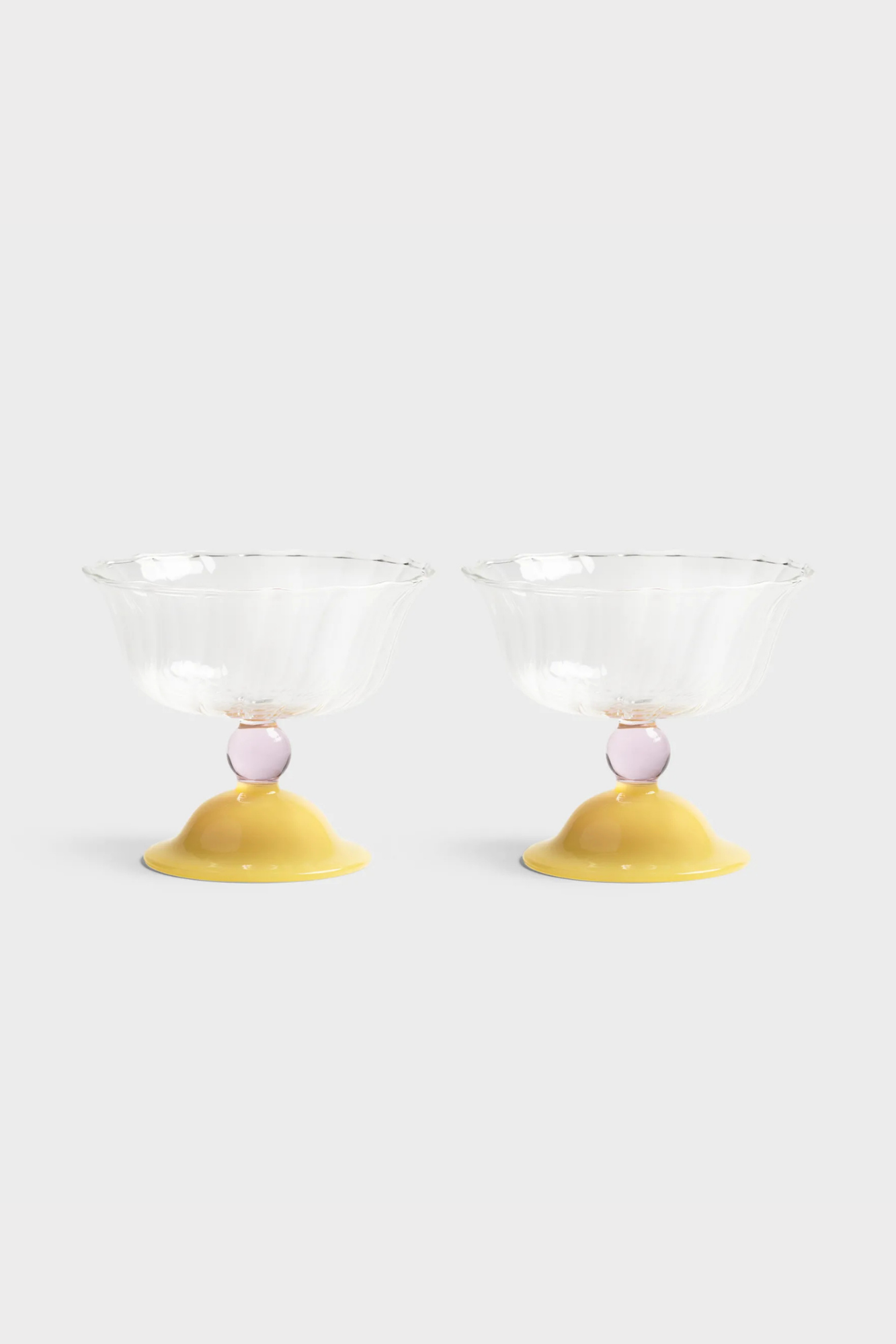 Coupe Tulip Caramel | Set of 2