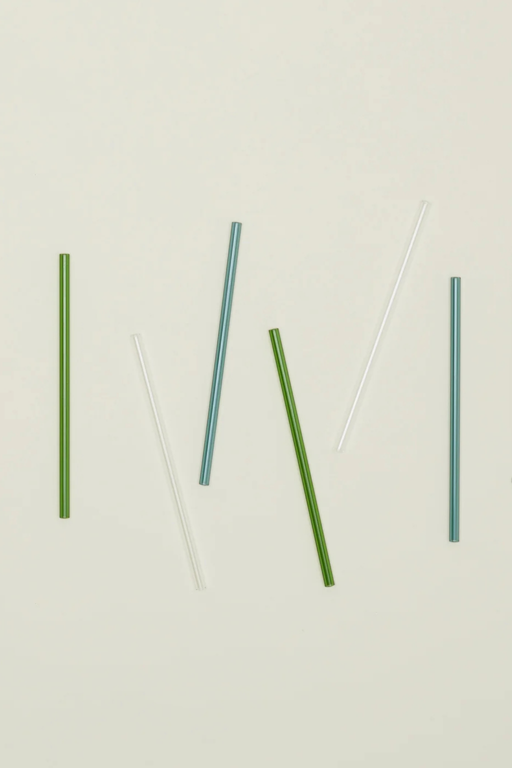 Essential Glass Straws Cool | Set of 6