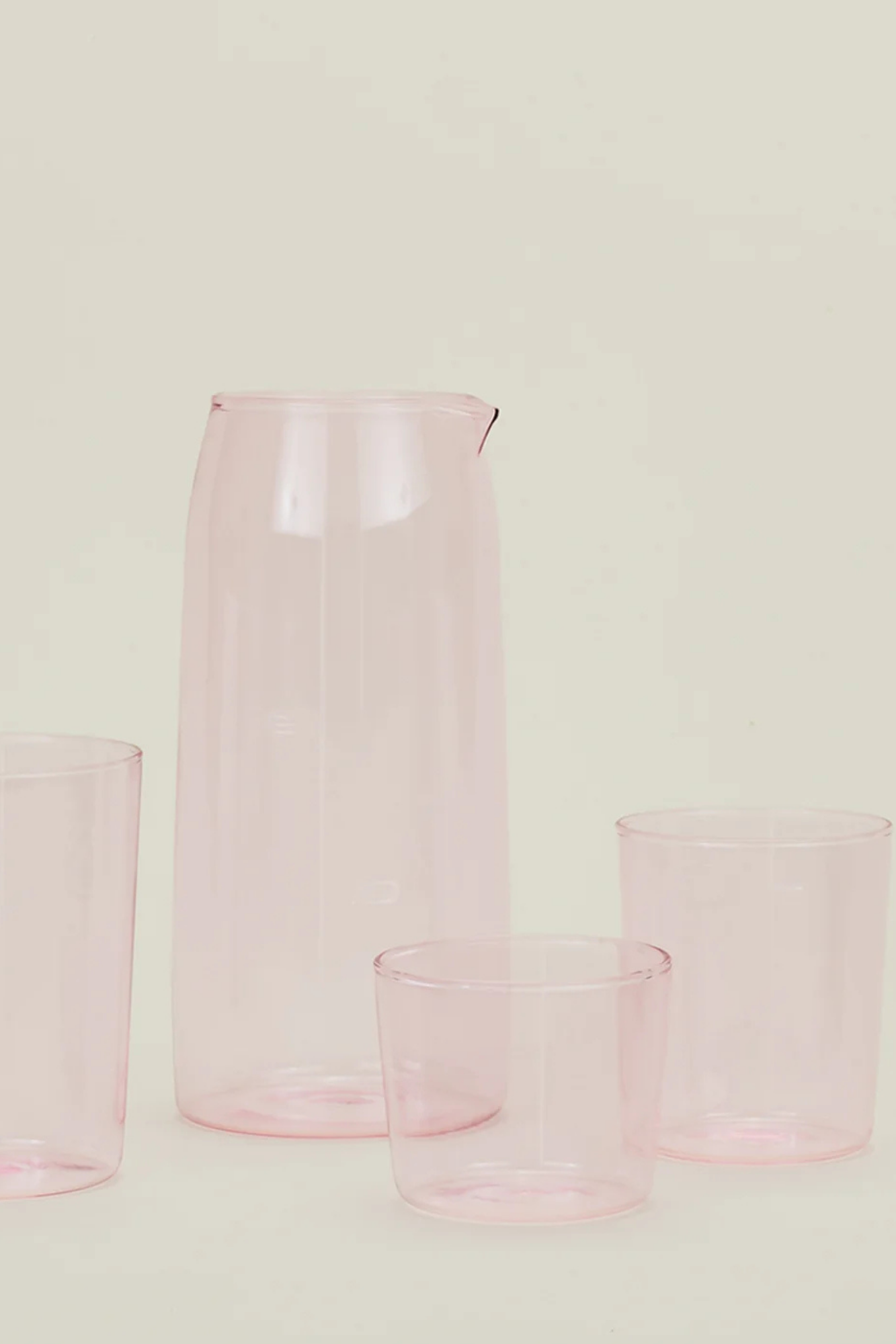 Essential Glassware Medium Blush | Set of 4