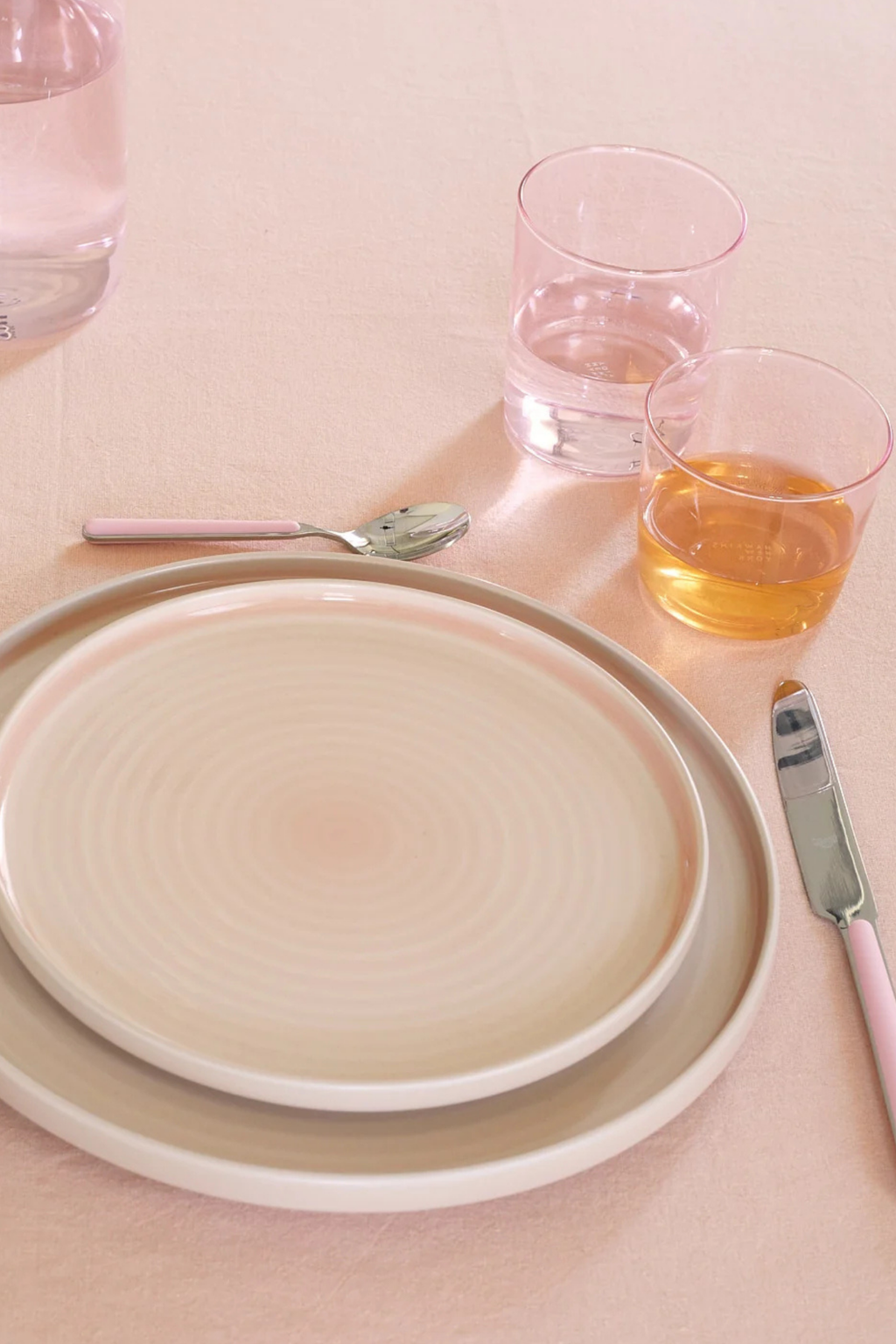 Essential Glassware Medium Blush | Set of 4