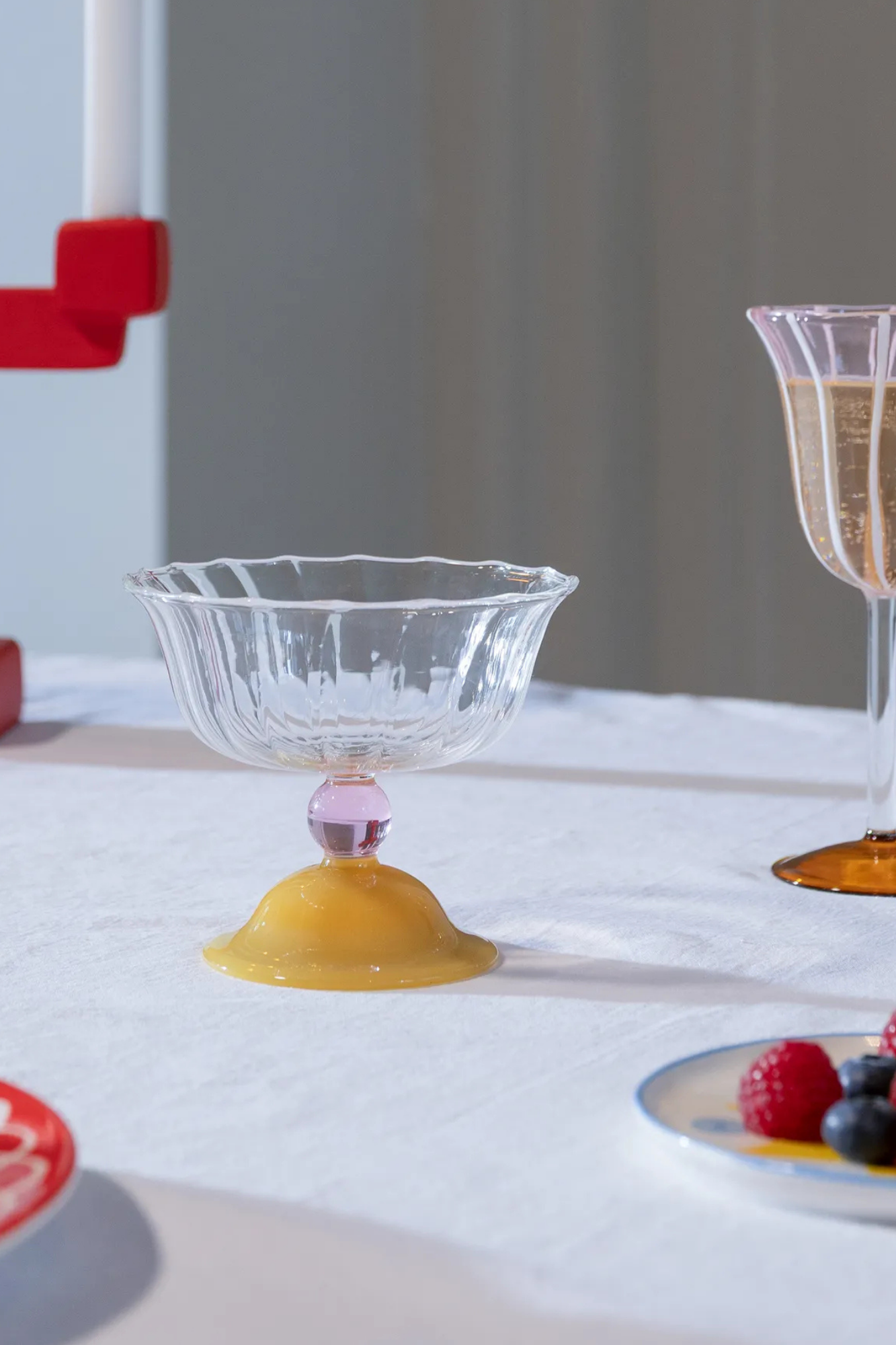 Coupe Tulip Caramel | Set of 2