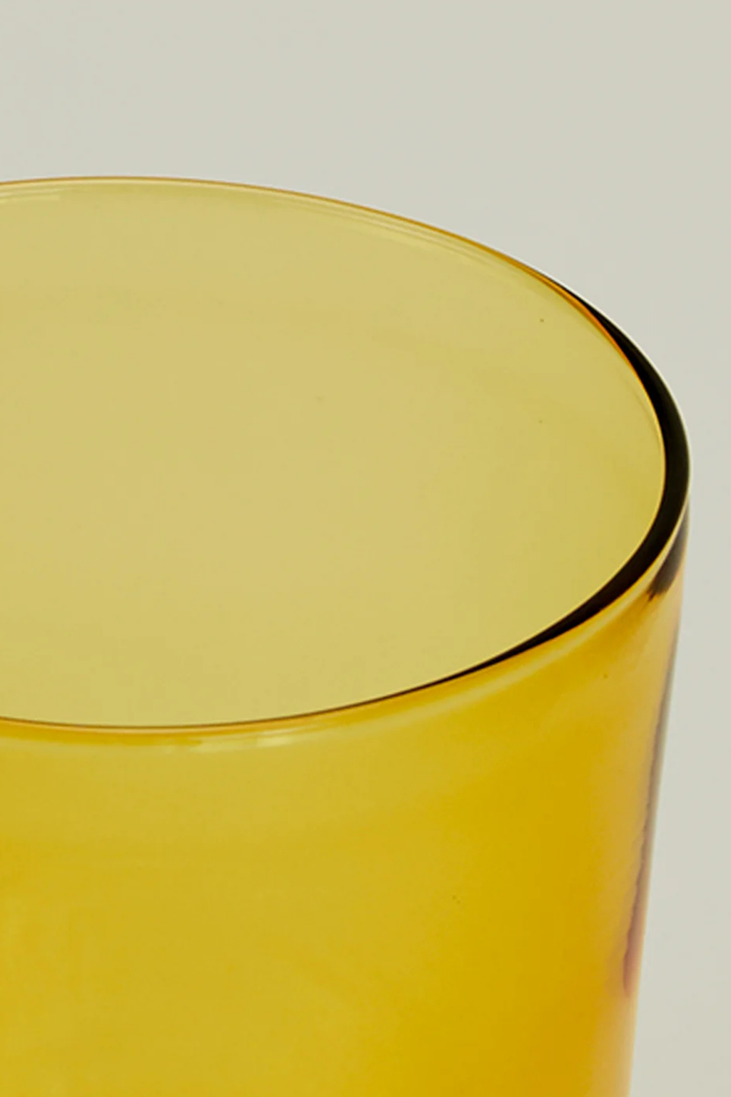 Essential Glassware Medium Amber | Set of 4