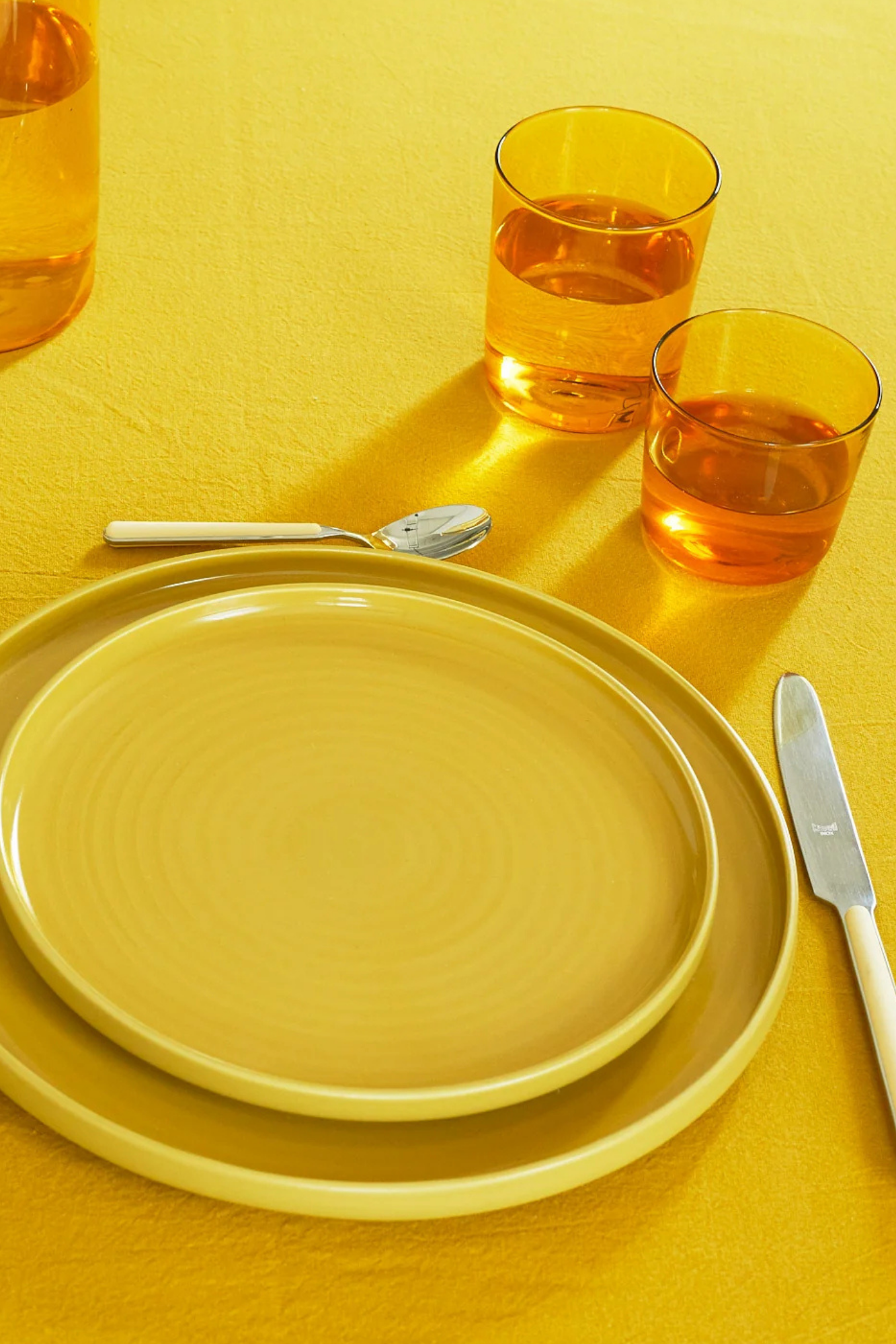 Essential Glassware Medium Amber | Set of 4