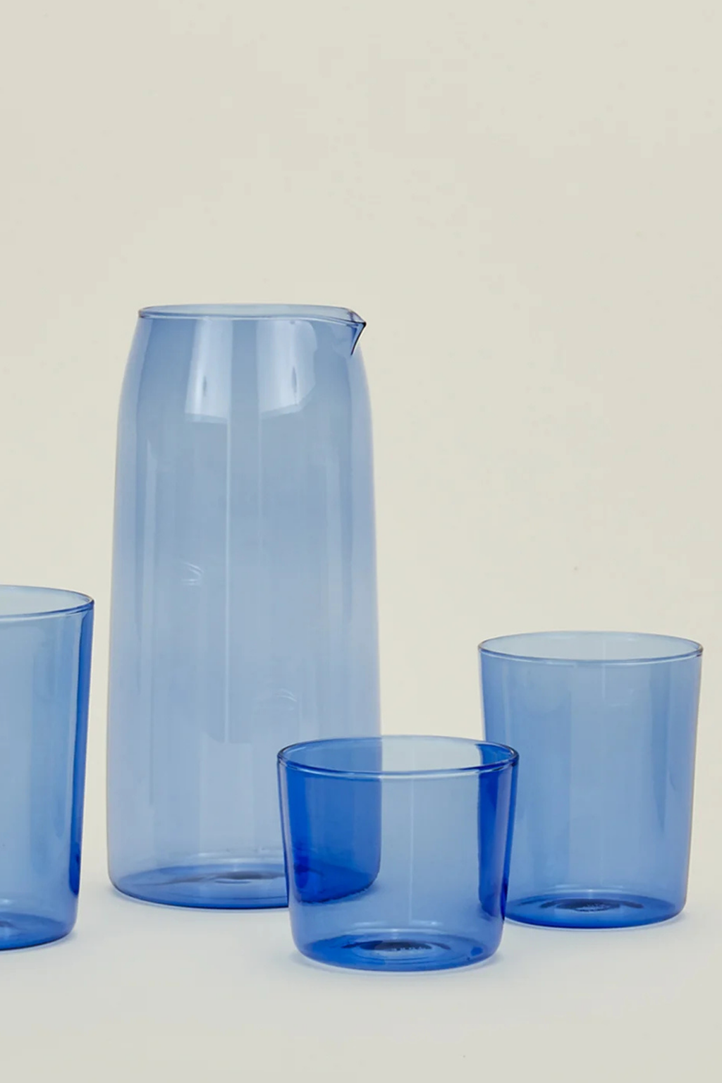 Essential Glassware Medium Blue | Set of 4