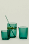 Essential Glassware Medium Peacock | Set of 4