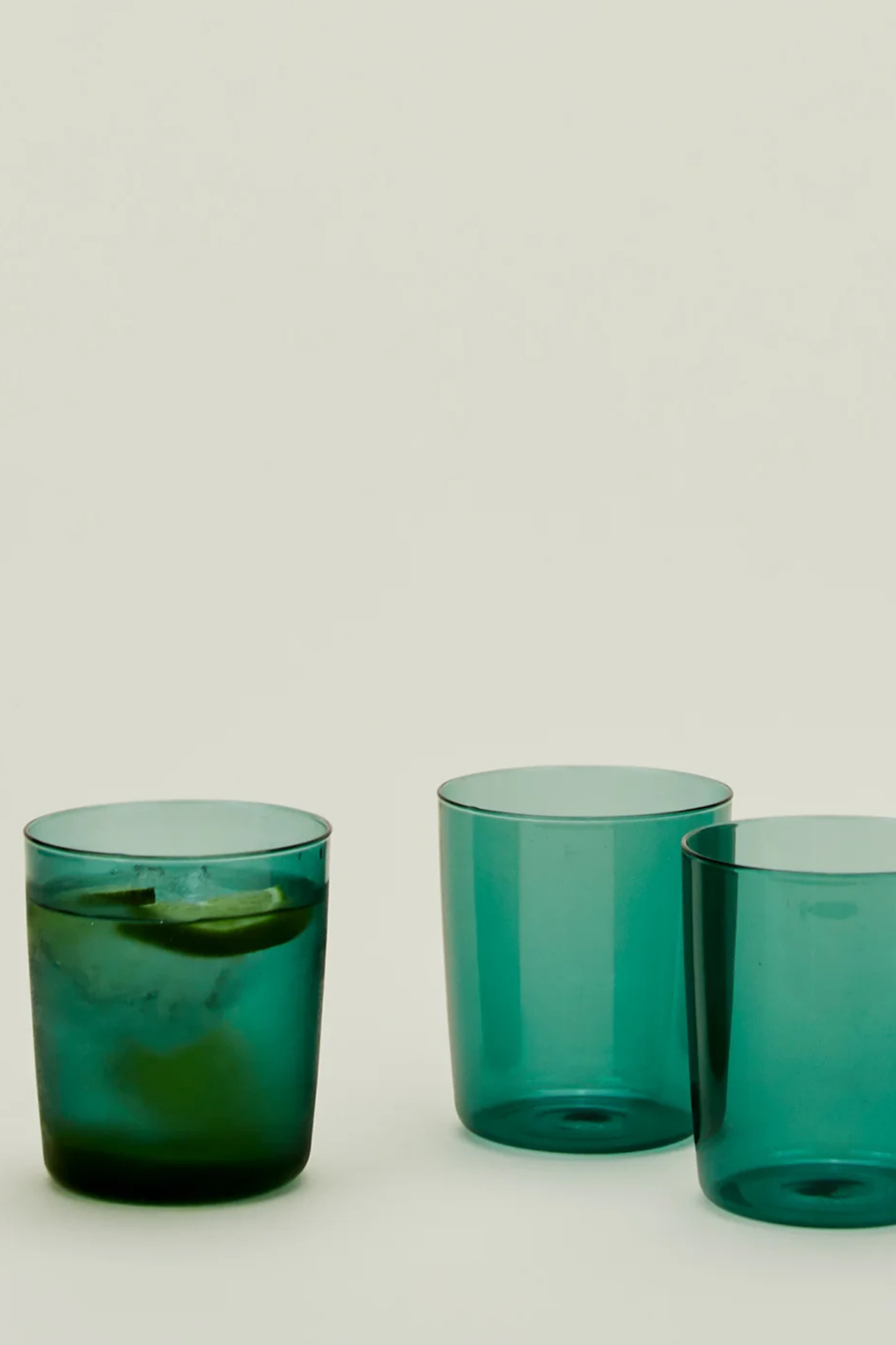 Essential Glassware Medium Peacock | Set of 4