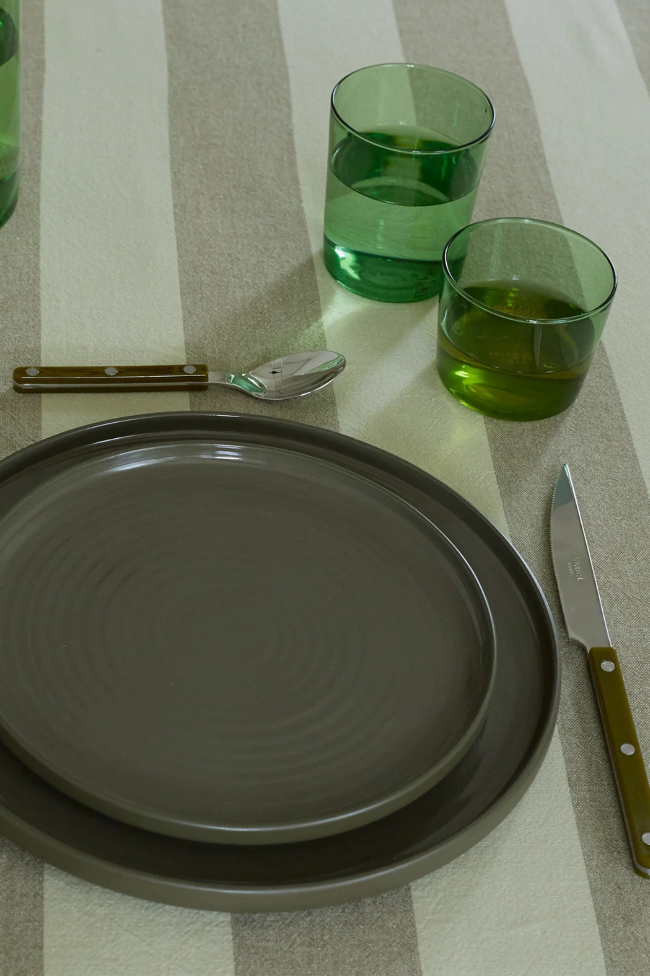 Essential Glassware Medium Green | Set of 4