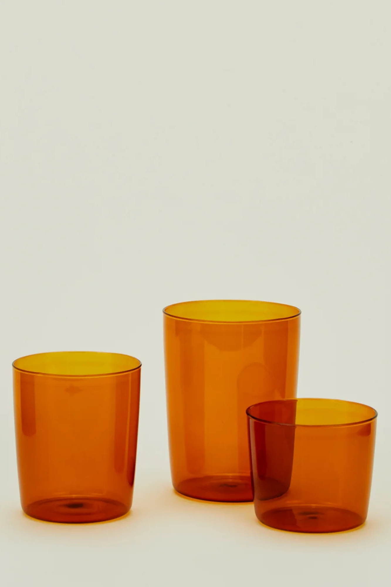 Essential Glassware Medium Terracota | Set of 4