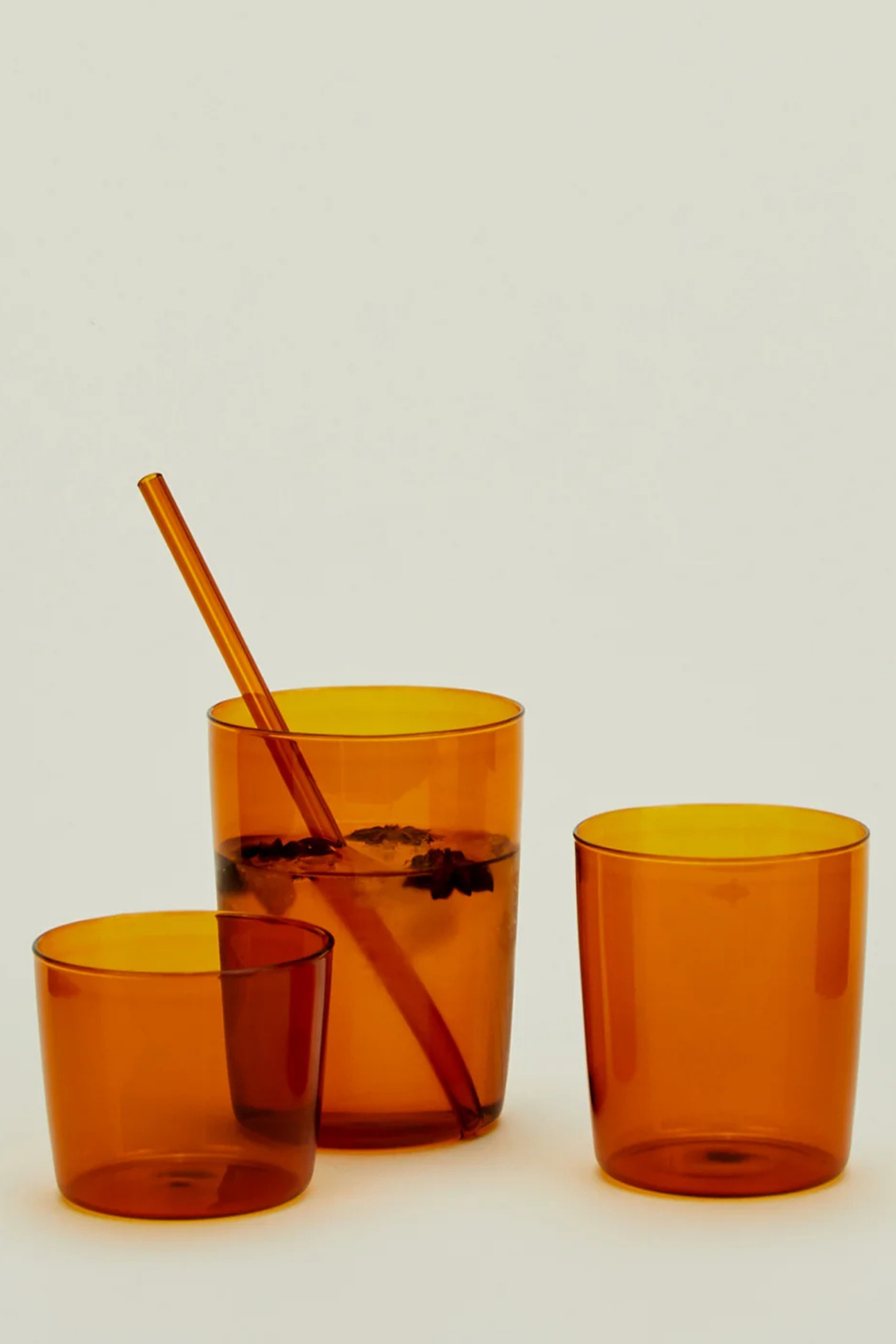 Essential Glassware Medium Terracota | Set of 4