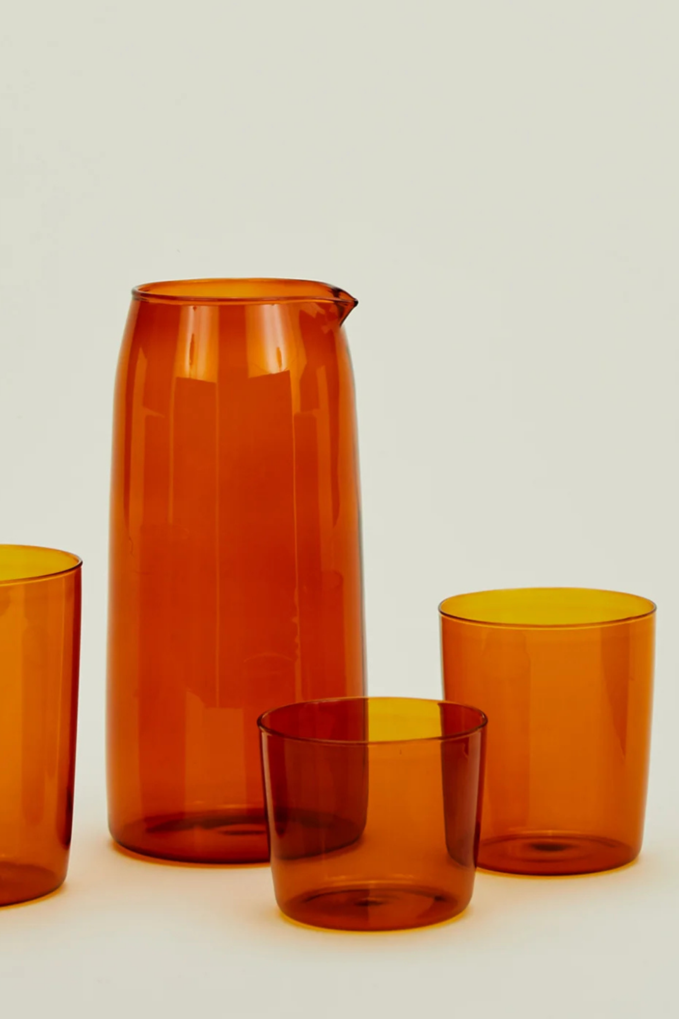 Essential Glassware Medium Terracota | Set of 4