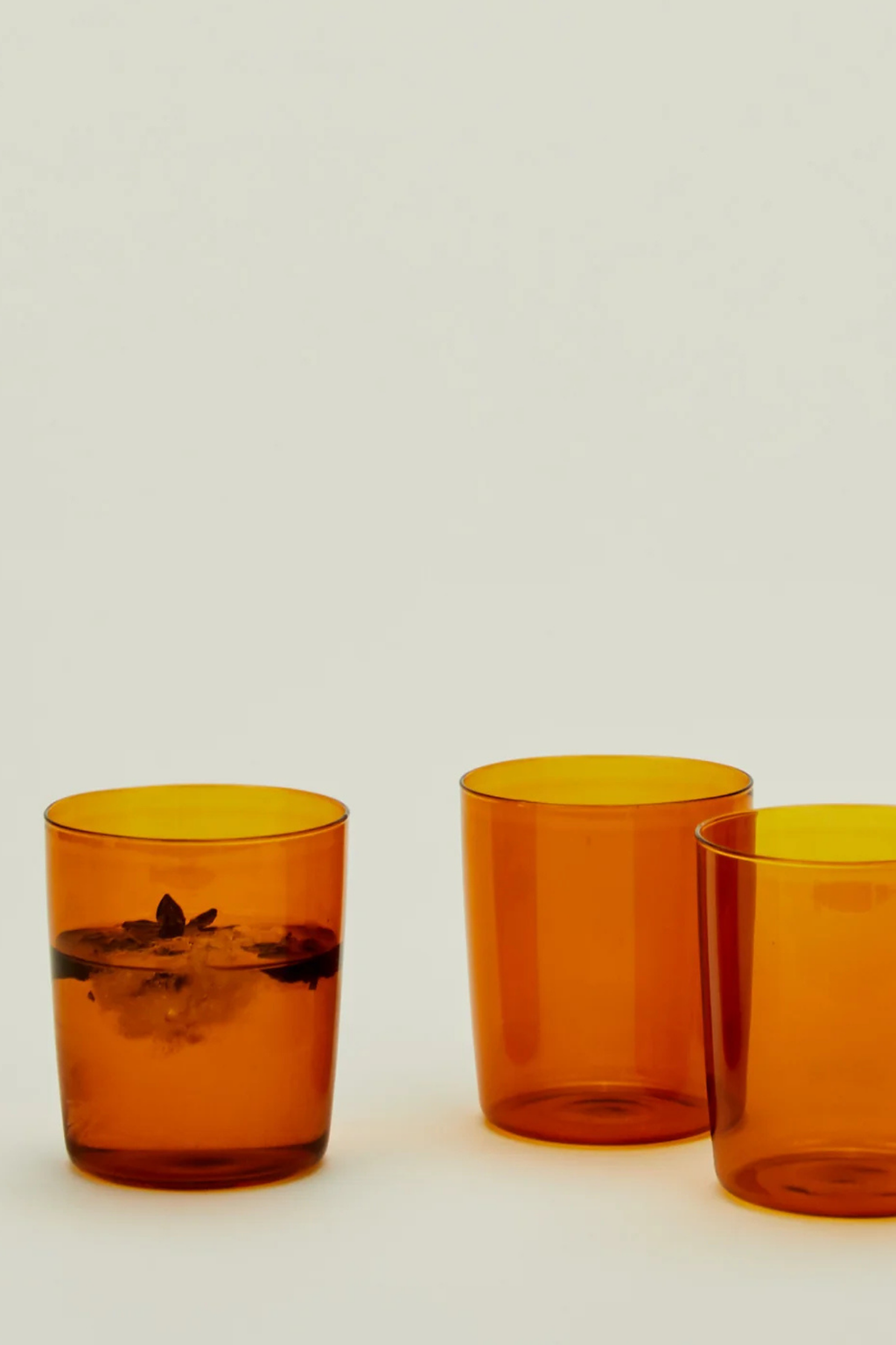 Essential Glassware Medium Terracota | Set of 4