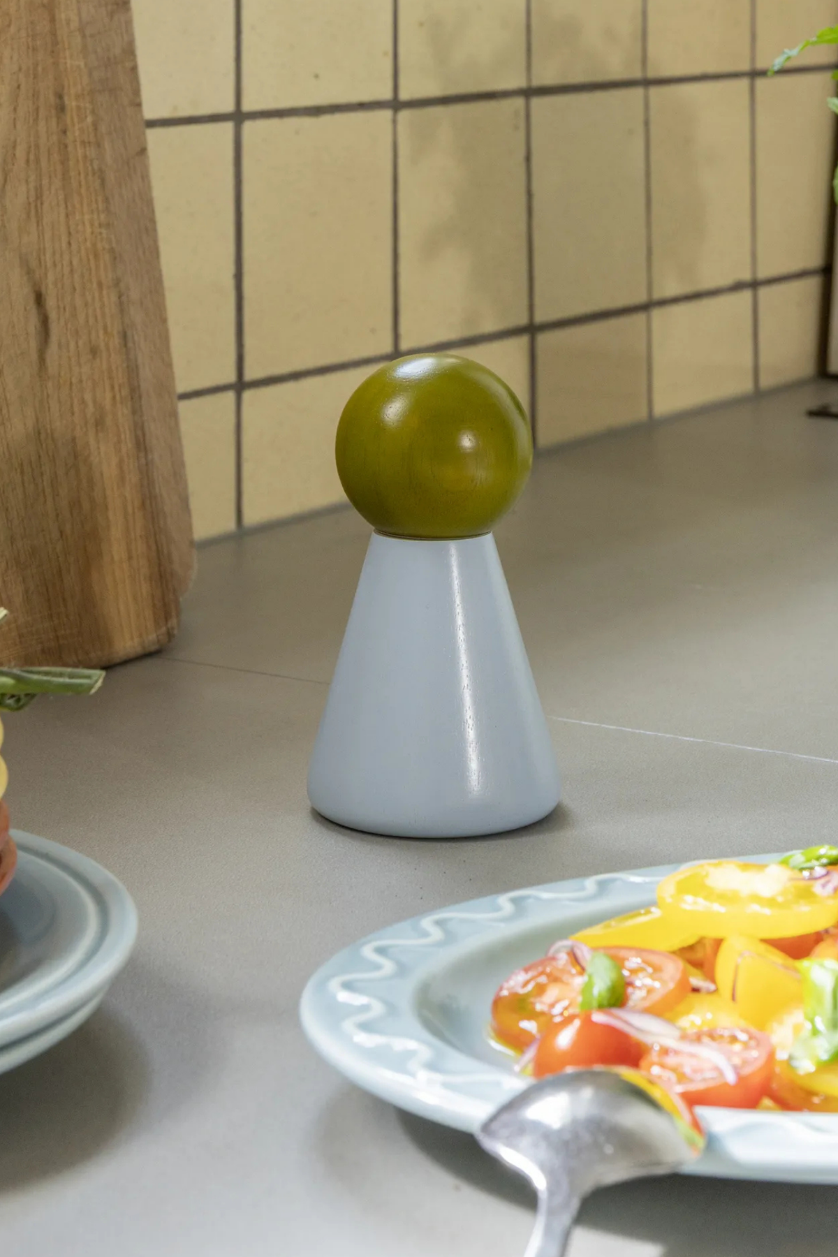 Halma Small Salt & Pepper Grinder | Blue