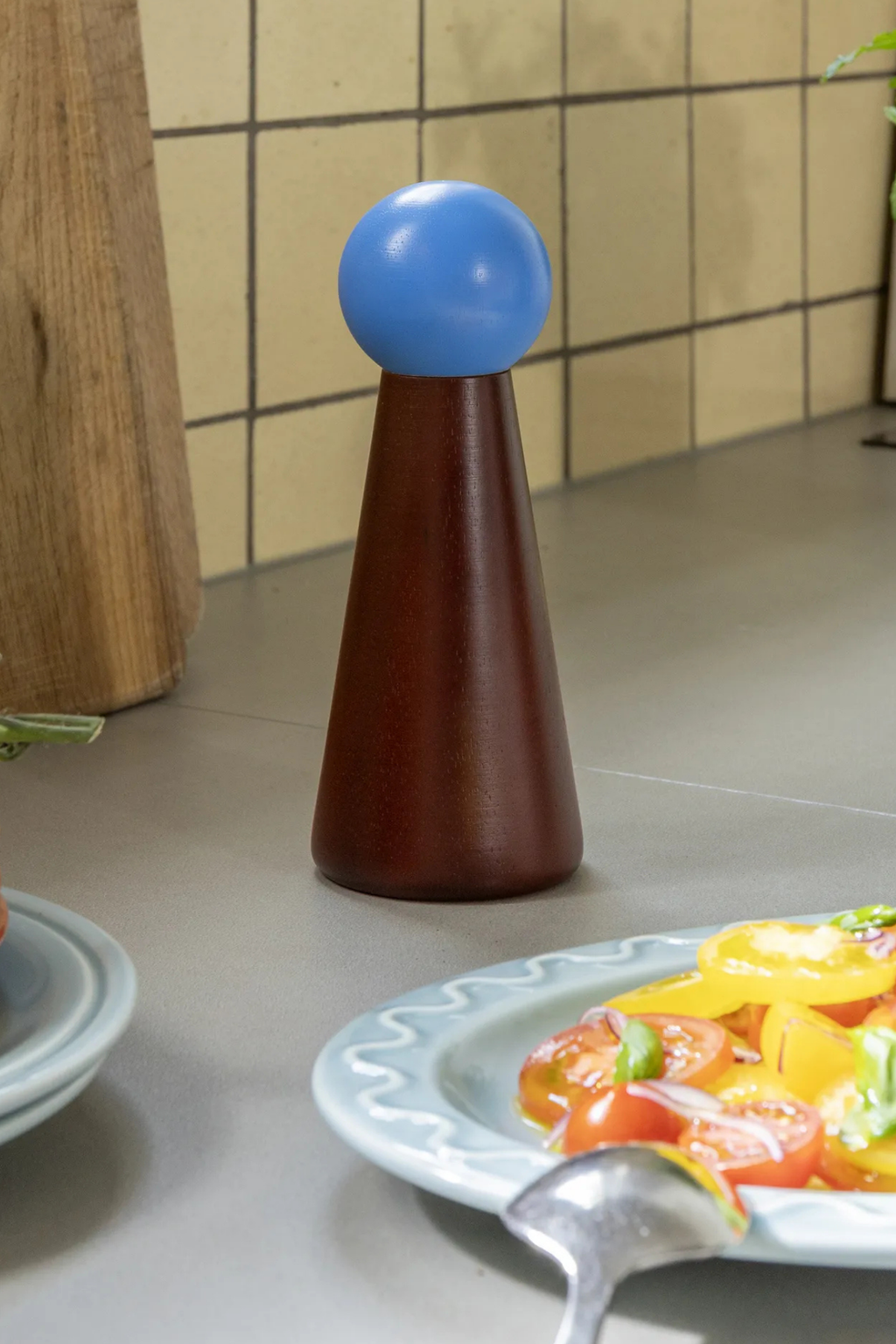 Halma Large Salt & Pepper Grinder | Burgundy