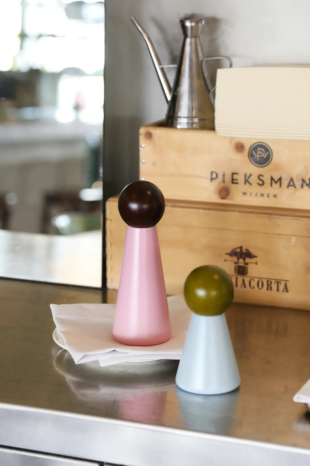 Halma Large Salt & Pepper Grinder | Pink