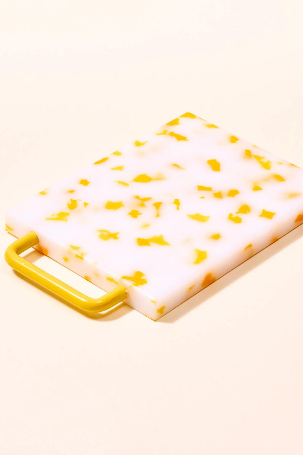 Small Cutting Board | Yellow & White