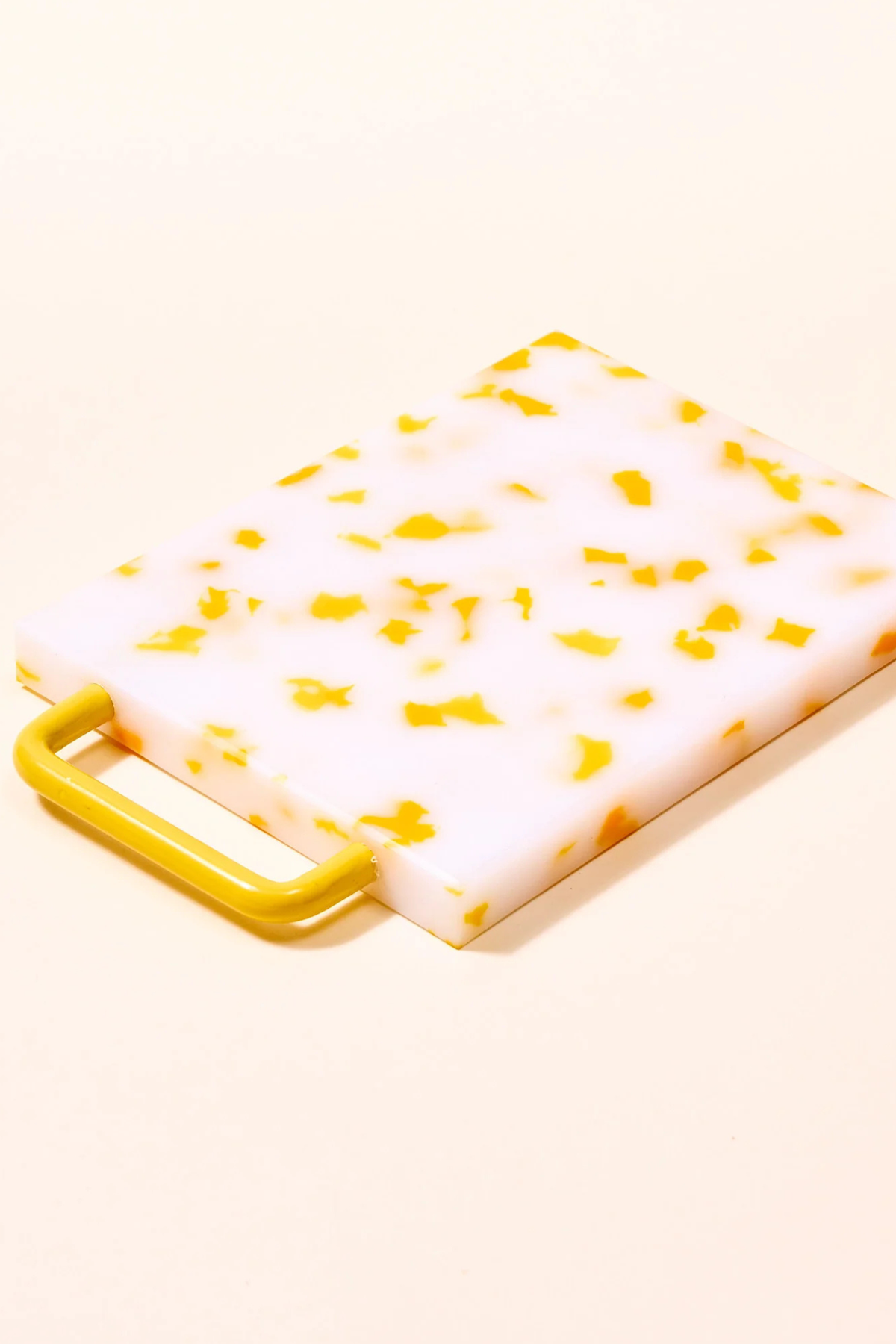 Small Cutting Board | Yellow & White