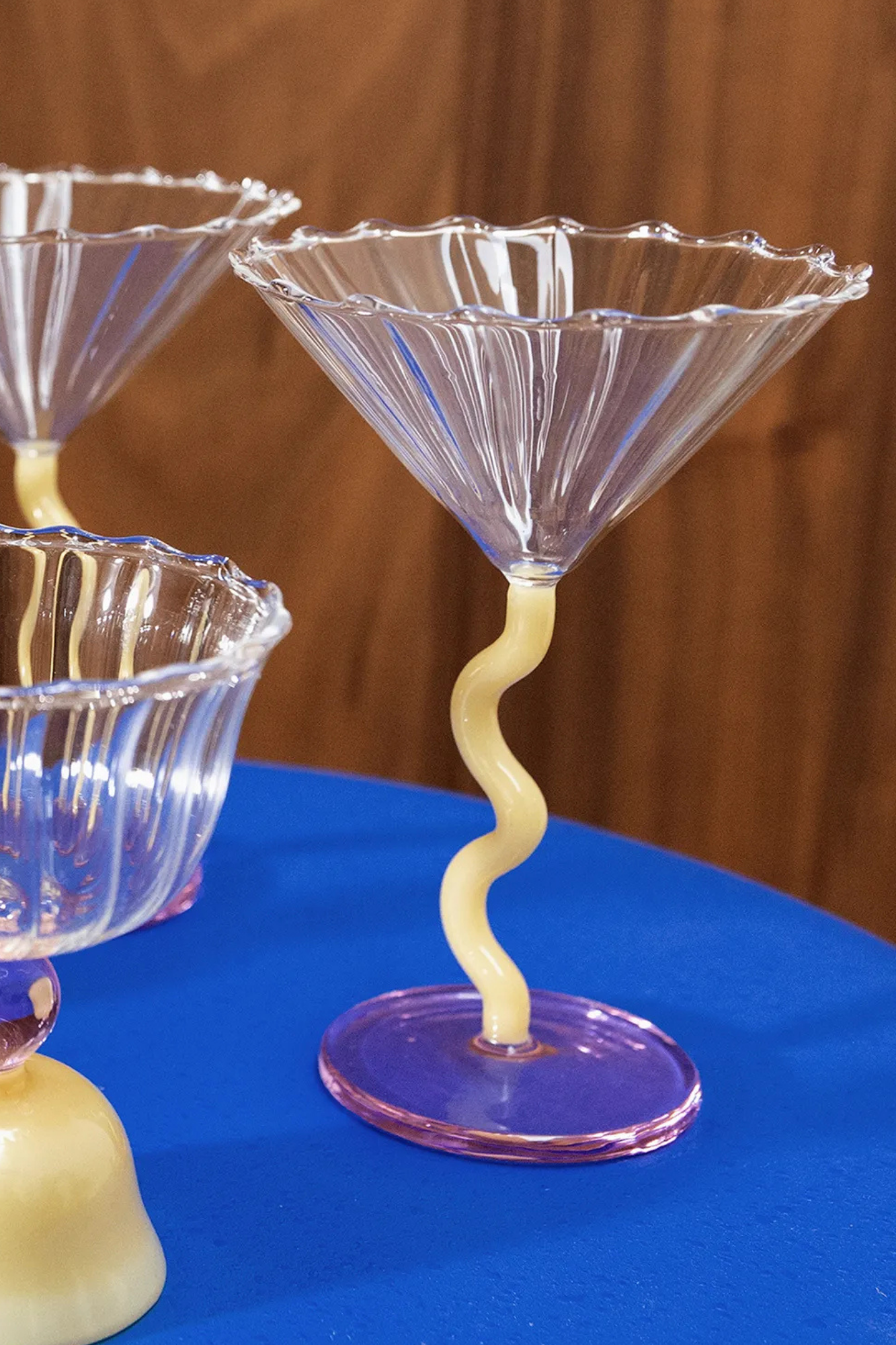 Coupe Curve Caramel | Set of 2