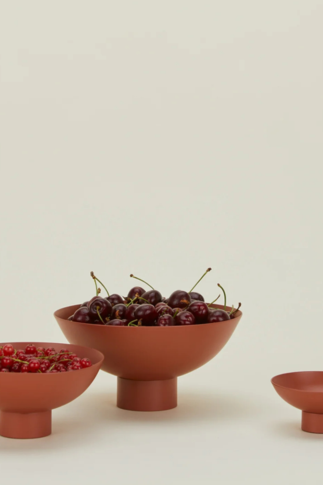 Essential Footed Bowl Large | Terracota
