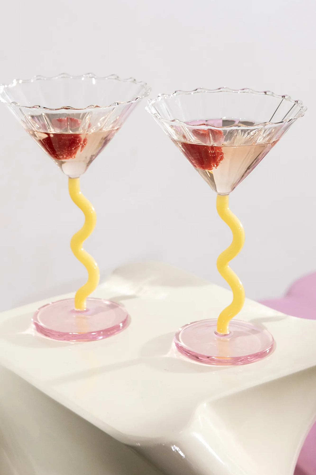 Coupe Curve Caramel | Set of 2