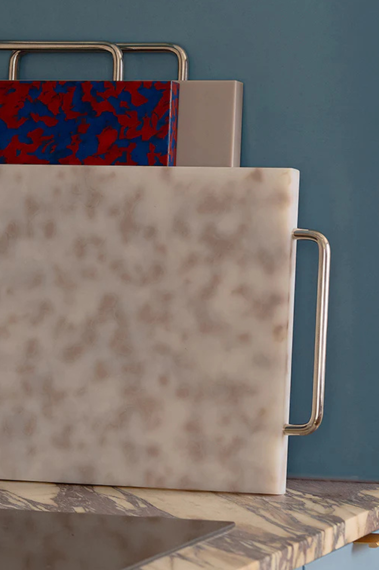 Large Cutting Board | Gray/White