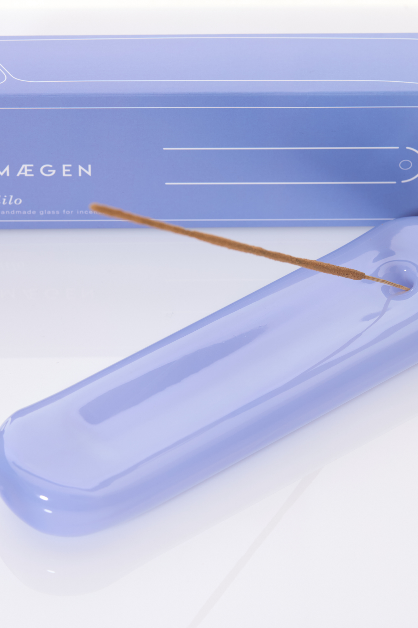 Lilo Incense Holder | Milky Blue