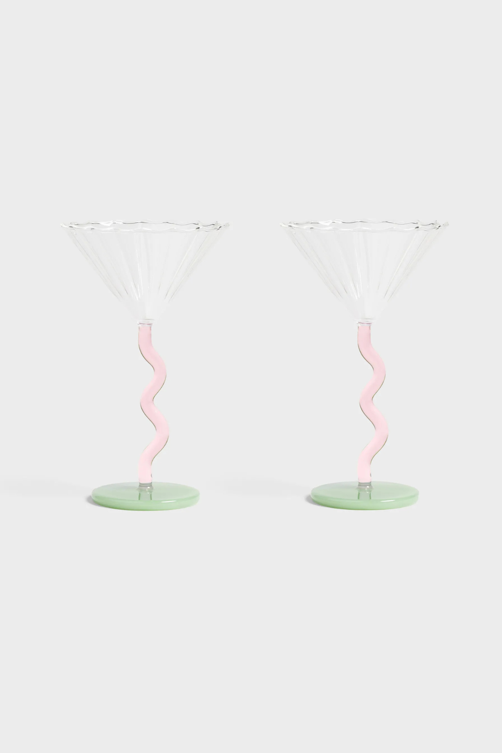 Coupe Curve Pink | Set of 2