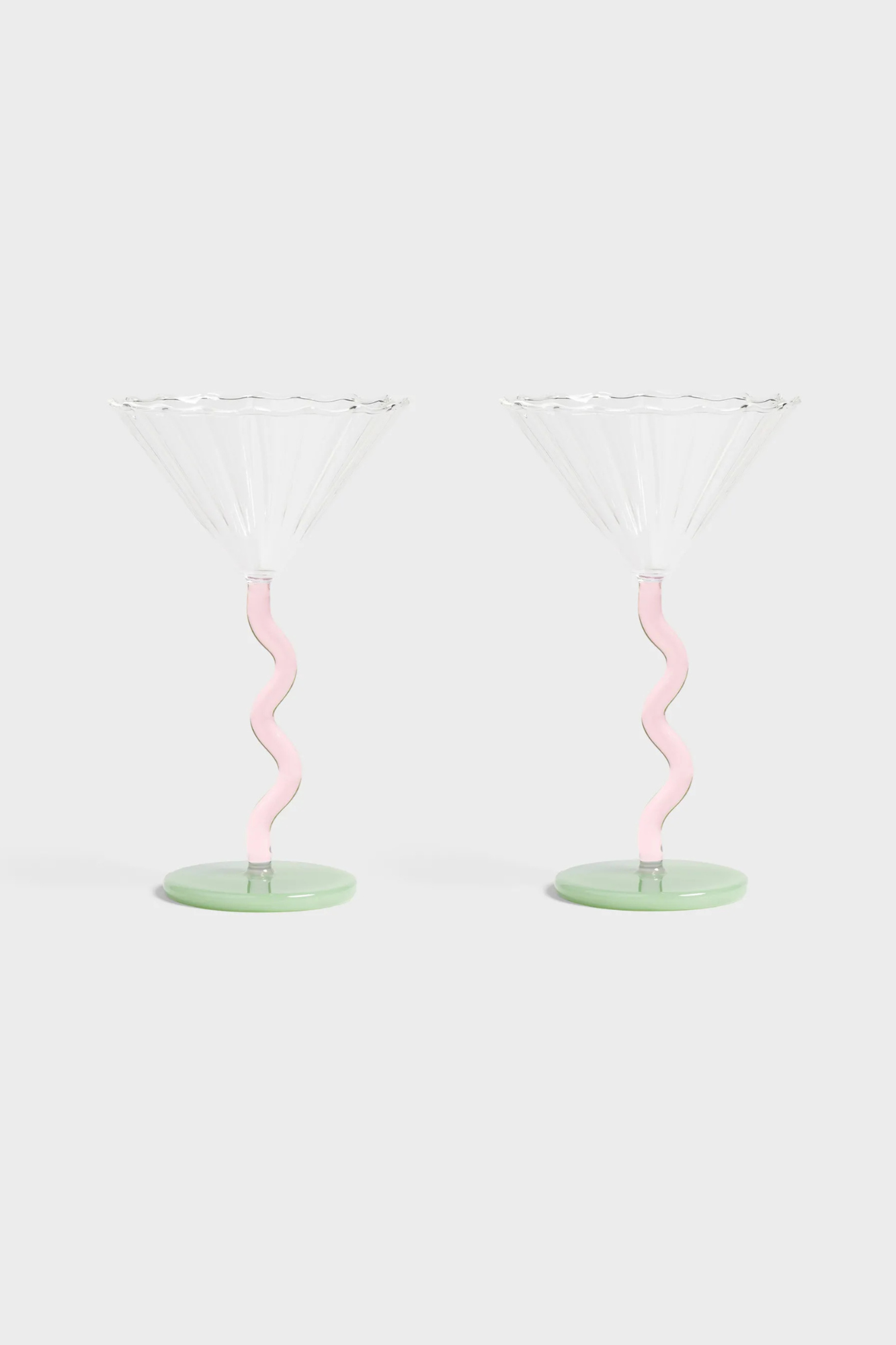 Coupe Curve Pink | Set of 2