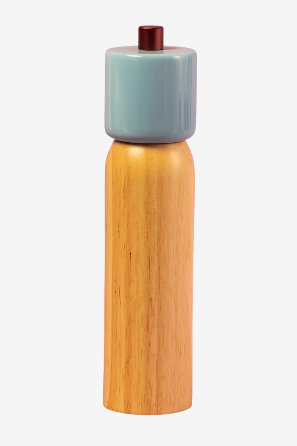 Large Salt & Pepper Grinder | Sky & Burgundy