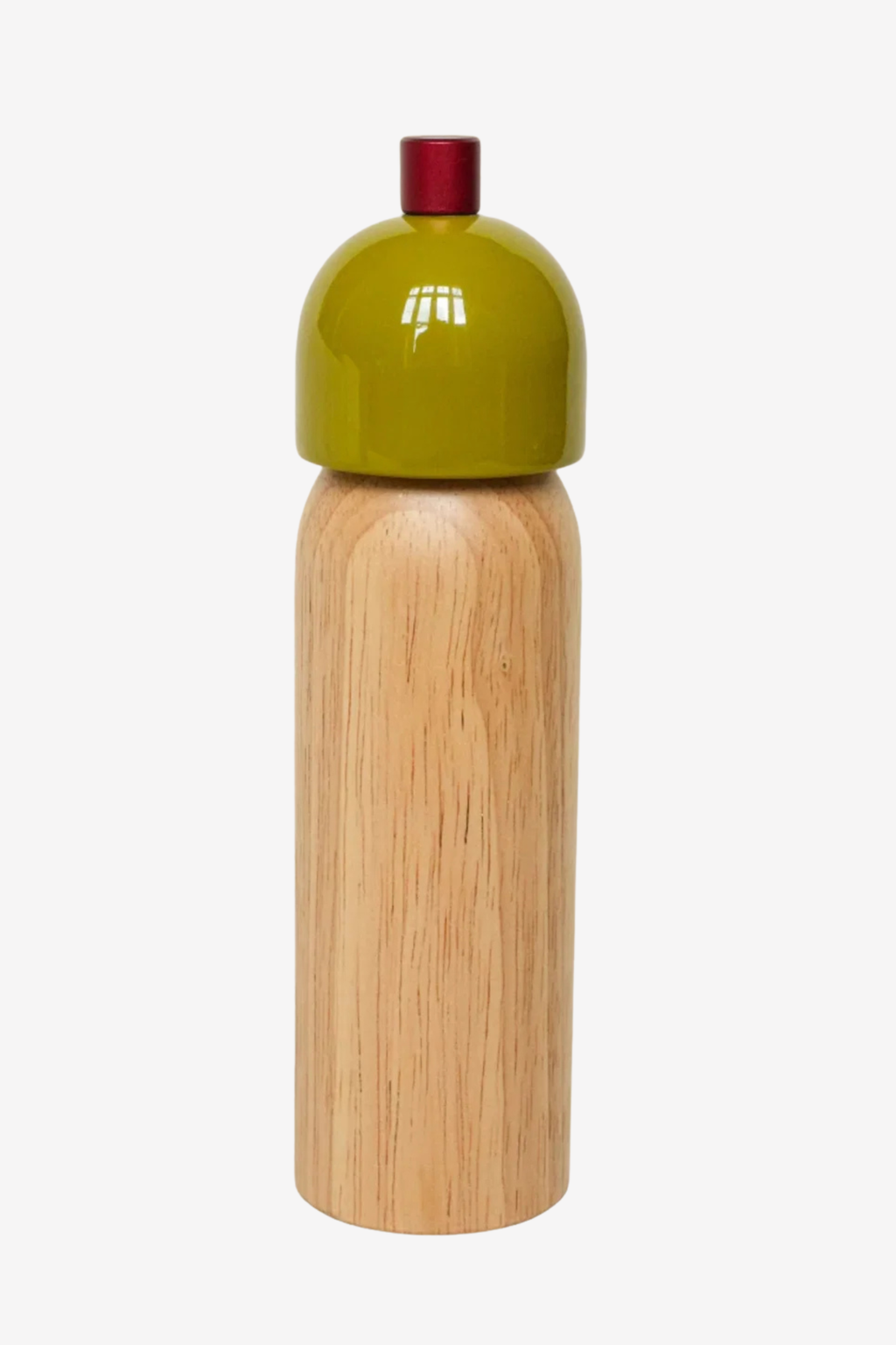 Medium Salt & Pepper Grinder | Olive & Red