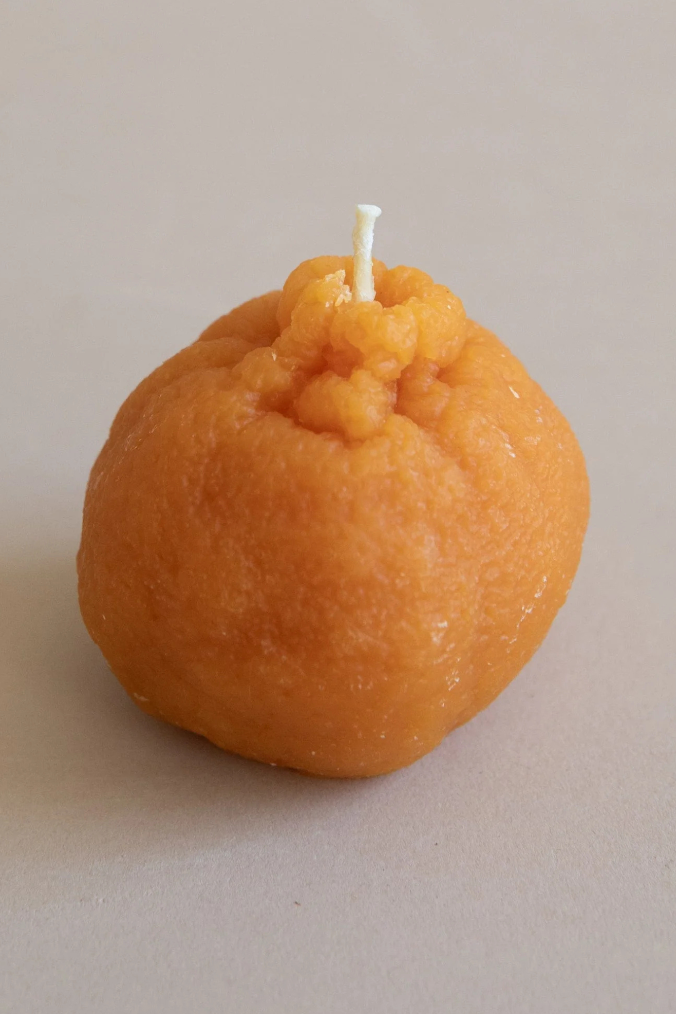 Mandarin Orange Beeswax Candle