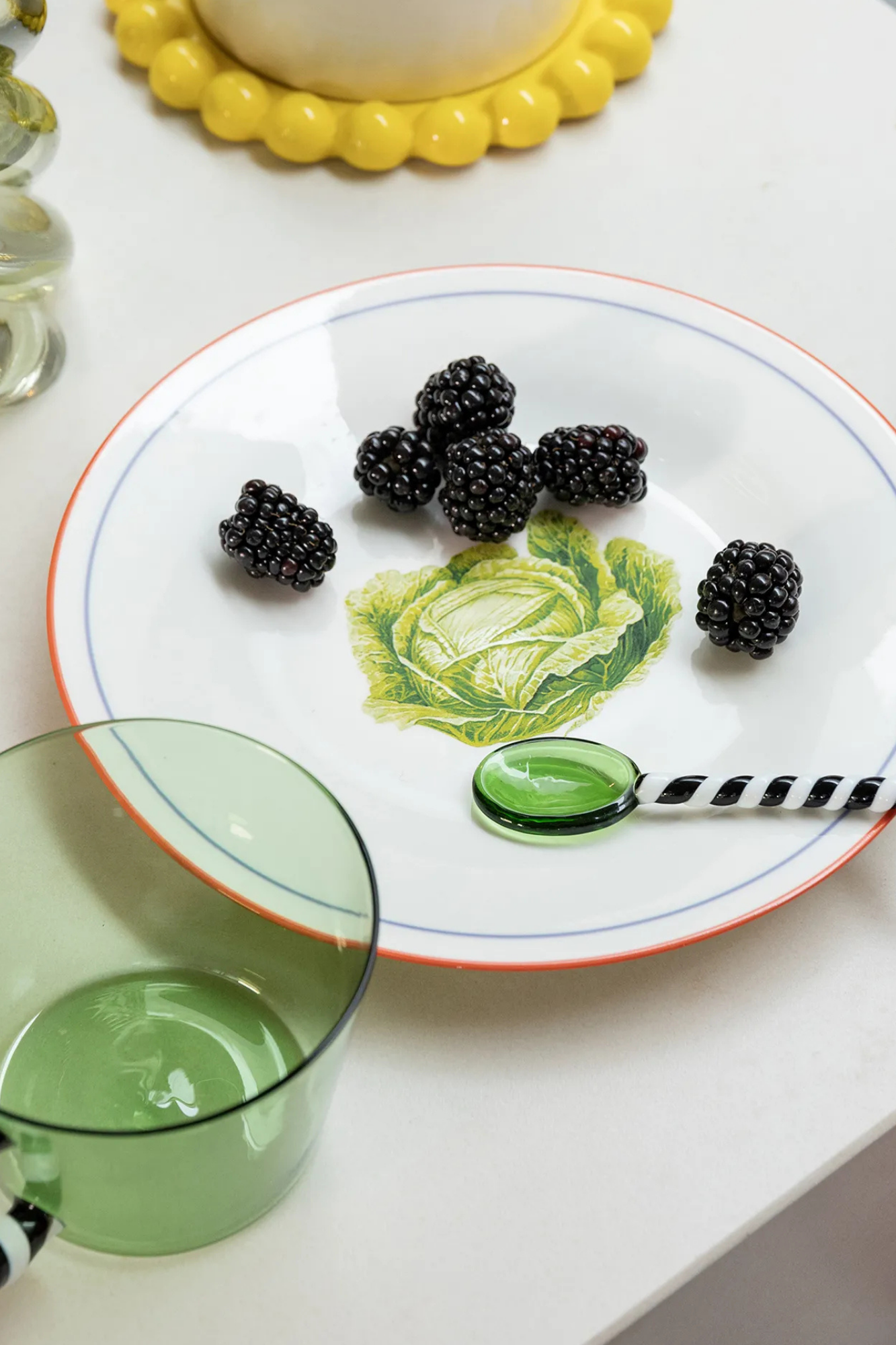 Plate Vegetables | Set of 4