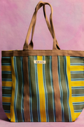 Everywhere Bag | Chocolate/Yellow/Olive