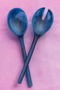 Salad Servers | Blue