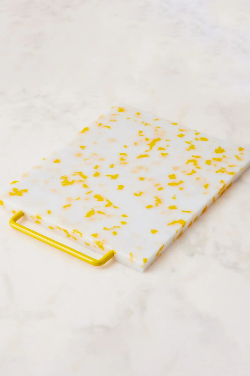 Large Cutting Board | Yellow & White