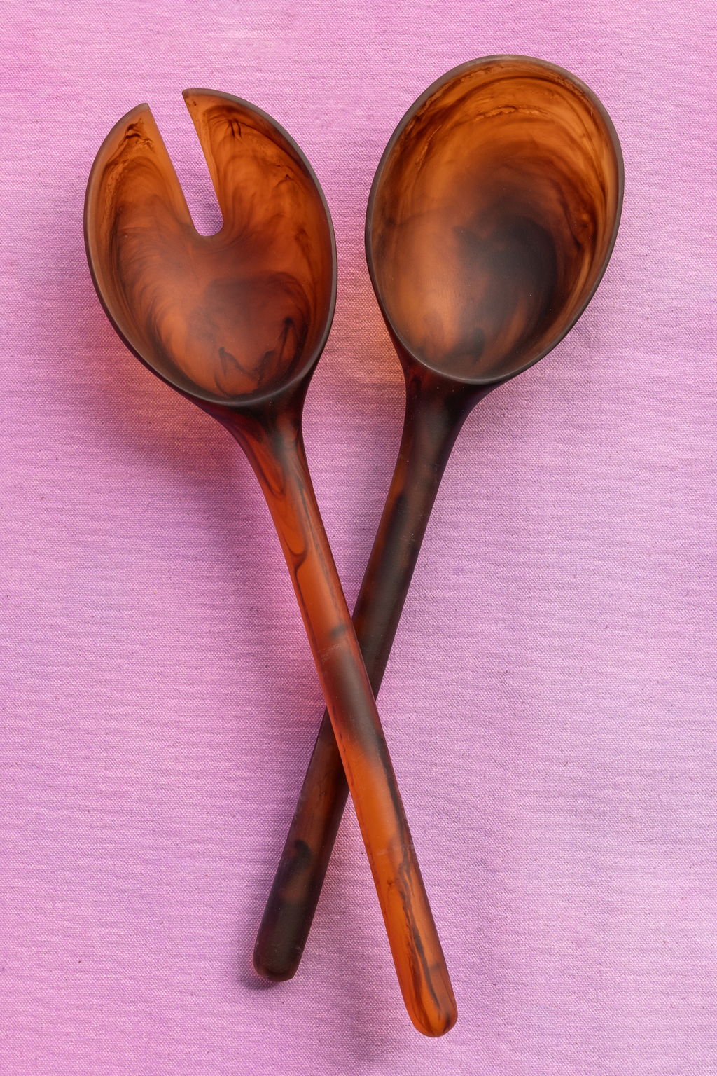 Salad Servers | Amber