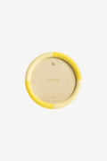 Rift Round Photo Frame | Yellow