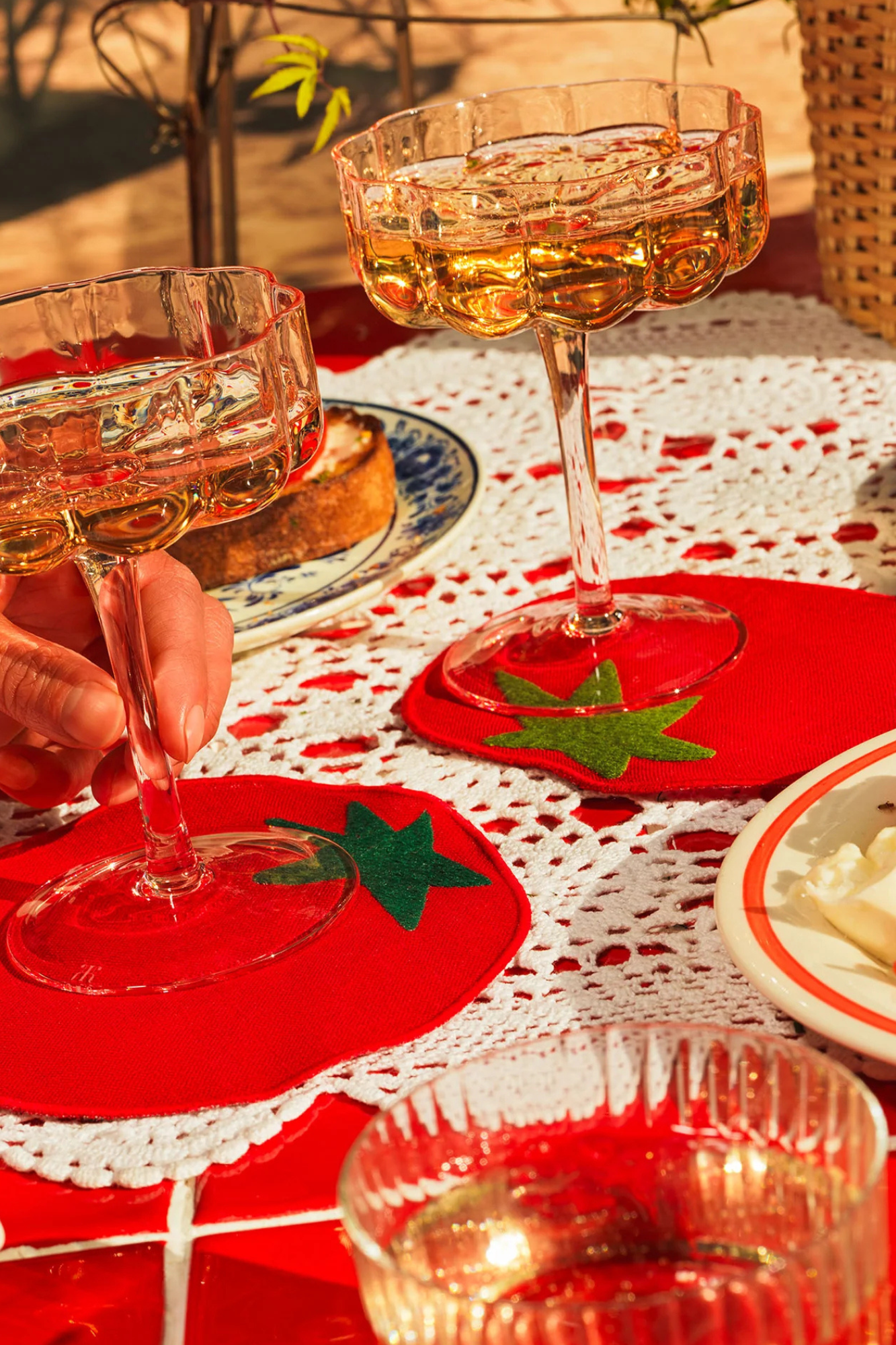 Tomato Cocktail Napkins
