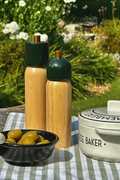 Large Salt & Pepper Grinder | Green & Gold