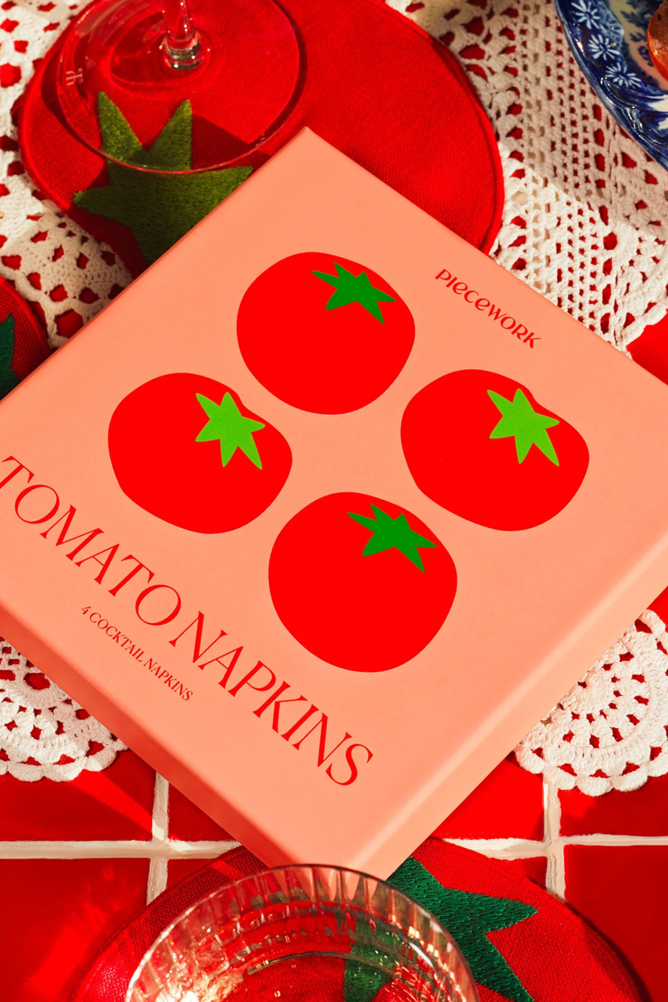 Tomato Cocktail Napkins