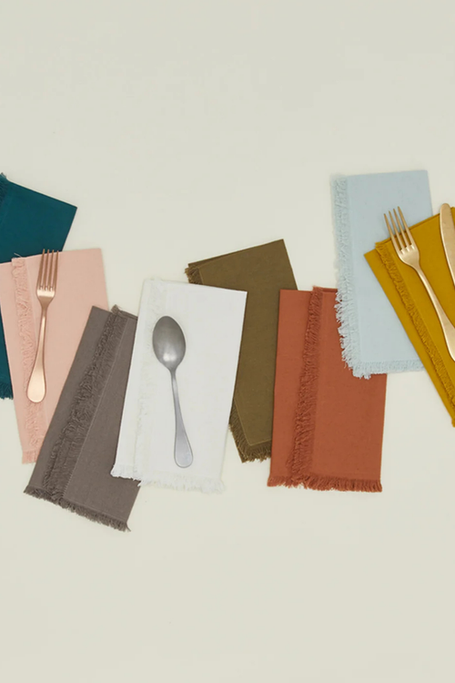 Essential Dinner Napkins Mustard | Set of 4