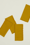 Essential Dinner Napkins Mustard | Set of 4