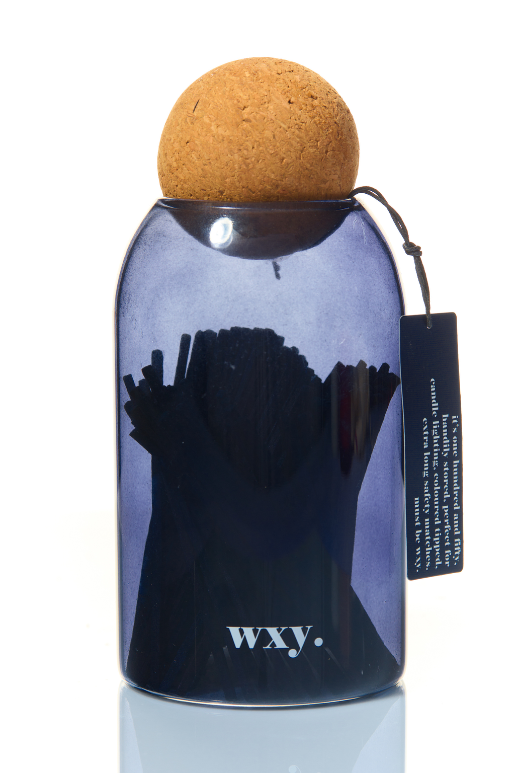 Cork Matches | Midnight Navy