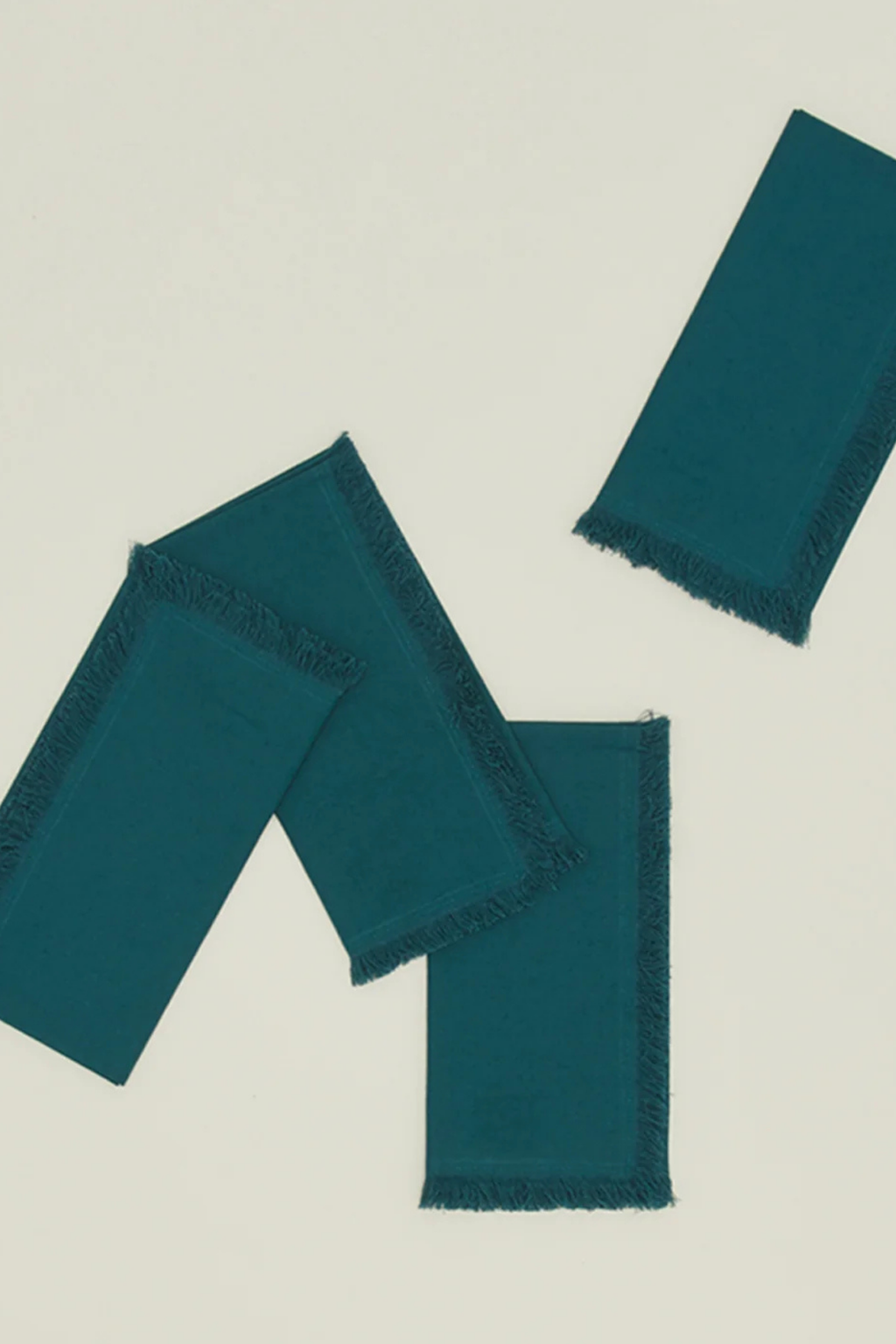 Essential Dinner Napkins Peacock | Set of 4